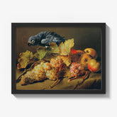 Still life with Parrot and Grapes by Erasmus von Engert - thumbnail_1_bf_674481dcfaa684e1cf4ba732